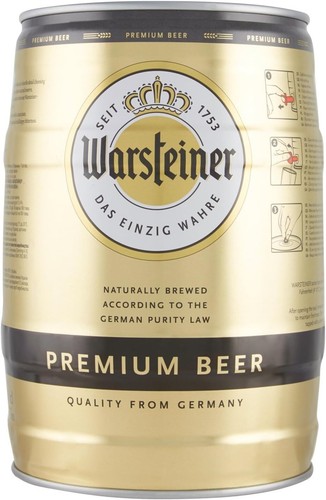 Warsteiner premium beer - premium,