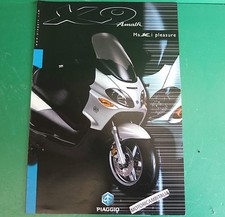 Per PIAGGIO X9 AMALFI MAXI SCOOTER 180 PUBBLICITA DEPLIANT BROCHURE 