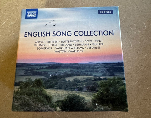 English song collection naxos - english,