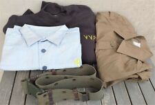 Lotto uniformi e cinturone d'epoca VV.FF.  originali