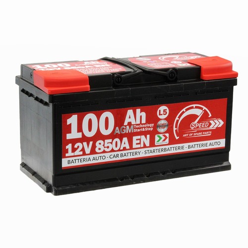 Batteria speed 100ah agm 850a - batteria,