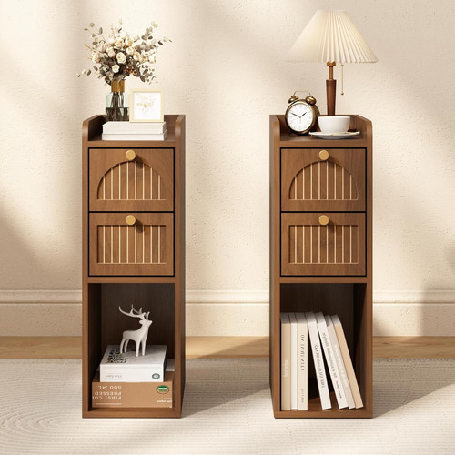 Narrow nightstand set - nightstand,