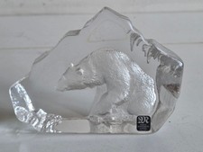 Grande fermacarte in cristallo