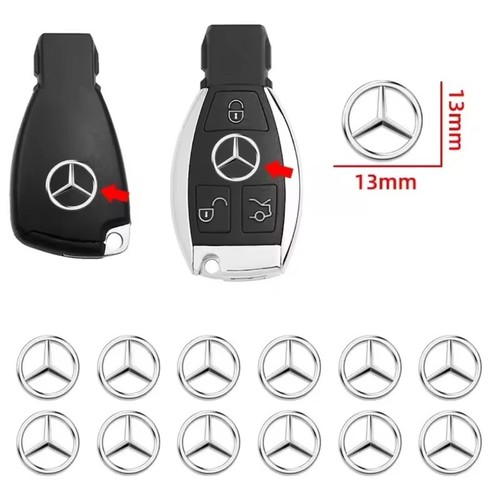 2pz logo chiave mercedes - chiave, 13mm