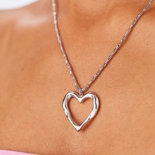 Sagapo collana cuore vuoto - sagapo,