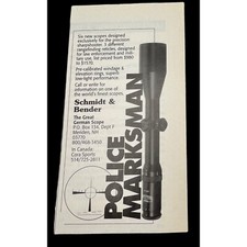 Schmidt & Bender pubblicità