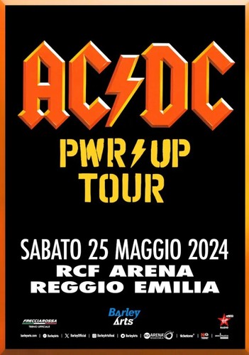 Biglietto concerto acdc - concerto, reggio
