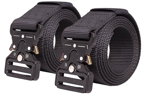 Pezzi cintura militare - pezzi, nera