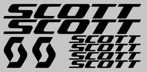 Adesivi scott decals sticker - scott,
