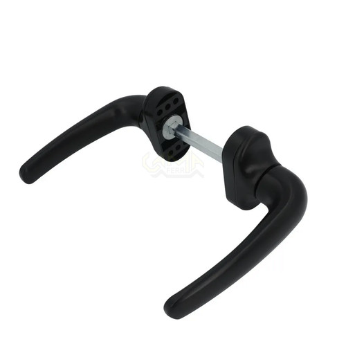 Maniglia nera per porte - maniglia,