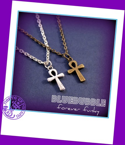 Collana croce funky ankh - collana,