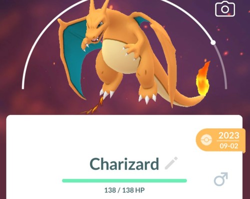 Pokemon charizard - go,