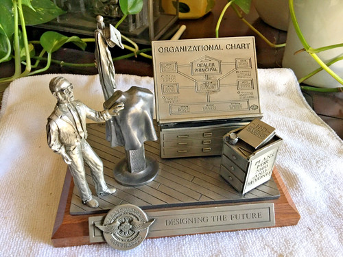 Statua diorama vintage harley - statua/diorama,