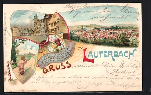 Litografia lauterbach assia - lauterbach, /
