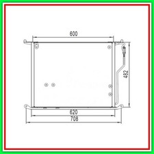 Condensatore Mercedes Classe S (W220)-(Anno 1998-2002)