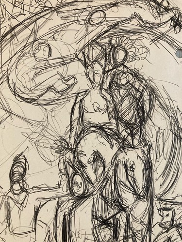 Molto bello disegno - disegno, penna