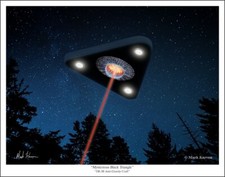 TR-3B Anti-Gravity Craft Art