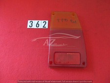 TRANSPARENT PLASTIC TAILLIGHT