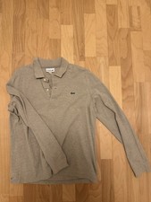 Polo Lacoste manica lunga uomo