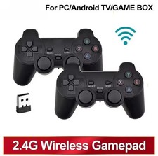 Coppia Di Joystick Gamepad Controller USB Wireless 2.4G per PC, Android Tv, Game
