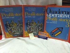 PROFILI STORICI VOL.3 DAL 1900 A OGGI - DUE VOLUMI + QUADERNO OPERATIVO - BUONI