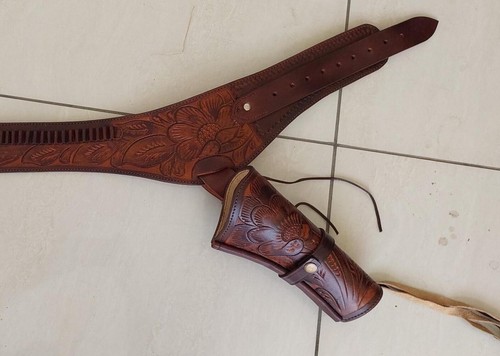 Gun holster belt leather - belt,