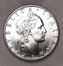 LIRE 50 Italia Repubblica anni dal 1955 al 1965 - Conservazioni da MB a SPL