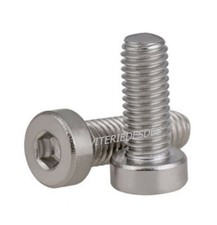 VITI M5 M6 M8 A BRUGOLA TESTA BASSA RIBASSATA TCEI DIN 7984 ACCIAIO 8.8 ZINCATO