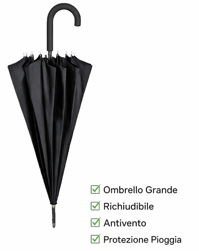 Ombrello grande antivento - ombrello,