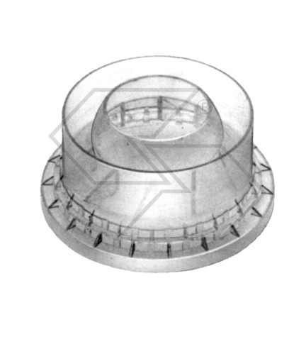 Parte trasparente plastica - trasparente, in