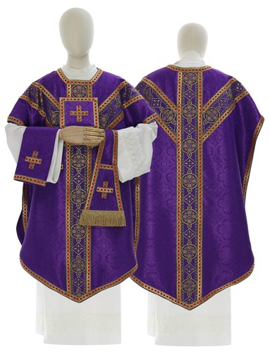 Casula pugin viola con - casula,