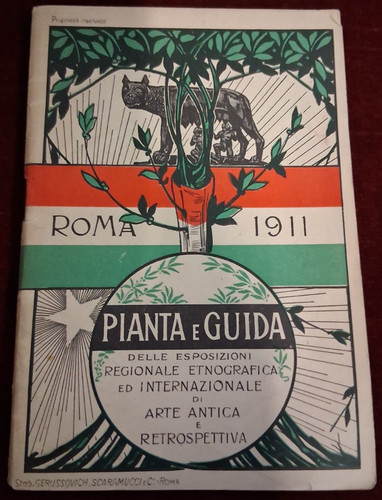 Roma 1911 pianta - roma, guida
