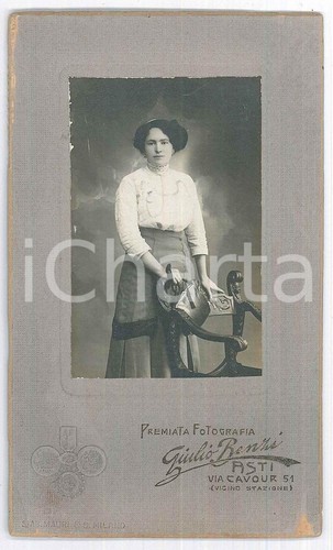 1910 asti donna con - donna,