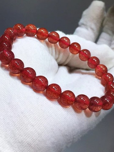 Bracciale top naturale rosso - top,