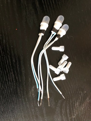 Kit lampade led bianco caldo - bianco,