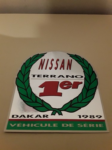 Autocollant nissan terrano 1er - autocollant,