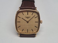 Longines orologio vintage uomo donna carica manuale cushion 30 mm cal 847.4