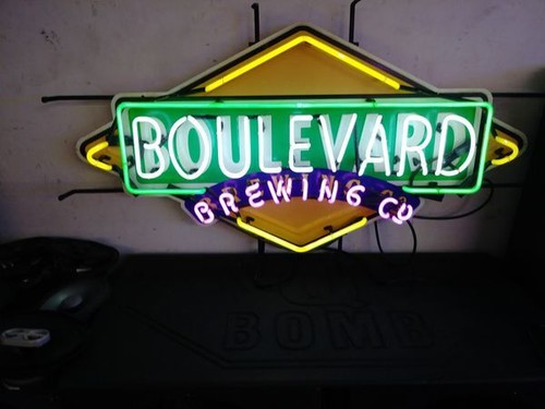 Lampada neon birra boulevard - lampada,