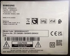 RICAMBI PER TV SAMSUNG QE50Q60AAUXZT