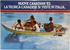 catalogo depliant italmarine barca alluminio marino fiat panda canadian