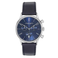 Abeler & Söhne Cronografo AS3263 Orologio da Polso Uomo Vetro Zaffiro Ronda Werk