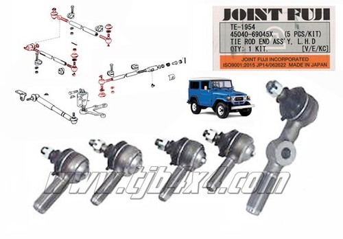 Jeu rotules de direction - rotules,