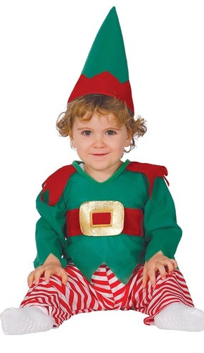Costume elfo carnevale vestito - costume,