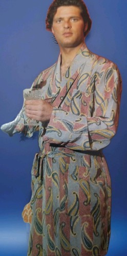 Vestaglia uomo pura seta - vestaglia,