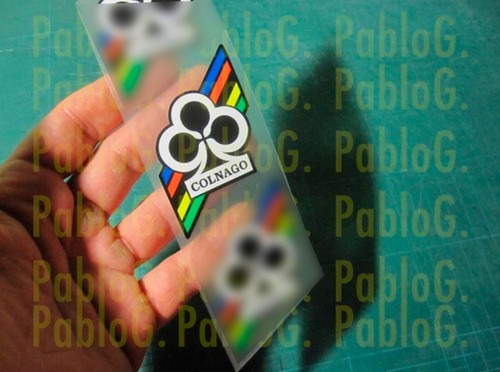 Colnago logo vinilo - x1, decal