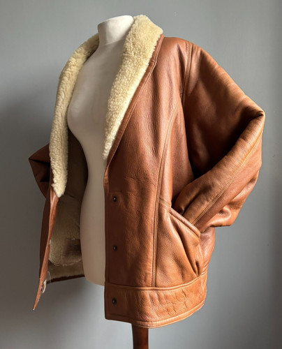 Cappotto shearling vera pelle - cappotto,