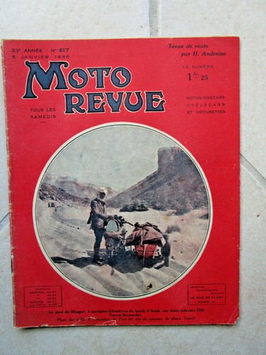 Moto revue 617 janvier - moto,