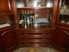 Mobile soggiorno ad angolo a tre corpi