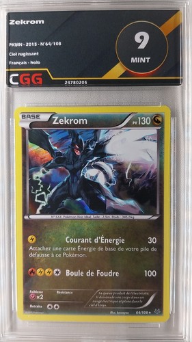 Carte pokemon zekrom cgg - pokemon,