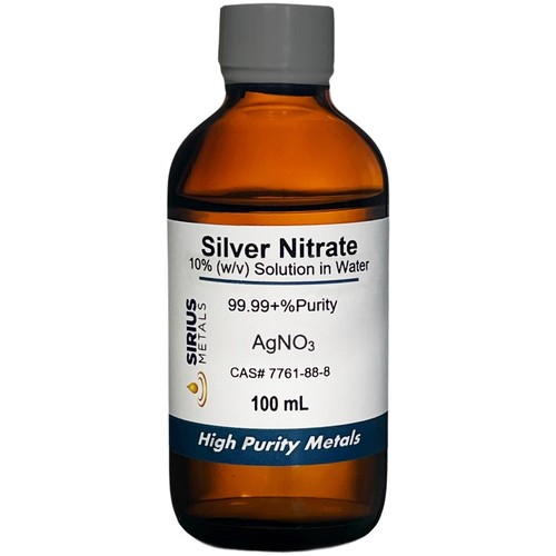 Soluzione nitrato argento - soluzione, d'argento